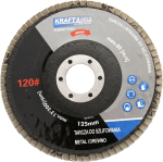 KRAFTDELE t&ouml;&ouml;riistatarvikud // Kettad elektrit&ouml;&ouml;riistadele // \nTarcza listkowa 125mm P120 KD969\n