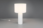 Trio Blair table lamp 51 cm E27 matt white gaismeklis R51811031 4017807654349