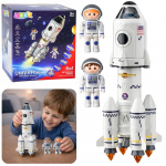 M&auml;nguala | PC | Konsoolid | Tarvikud // Harivad m&auml;nguasjad | Interaktiivsed | Loomingulised | Kunstilised // Zabawka Edukacyjna Rakieta Kosmiczna 5w1 Astronauci Światła Dźwięki