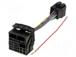 Connector | radio,ISO | Mercedes | PIN: 16