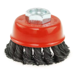 Trellid, kruvikeerajad, puurvasarad // Lisaseadmed lihvijatele, puuridele ja kruvikeerajatele // Szczotka druciana doczołowa stalowa 100mm, m14,drut skręcany
