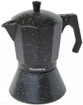 Kohvimasinad ja kohv // Kohvimasinad // Kawiarka espresso, czarny marmurek 9 filiżanek klausberg