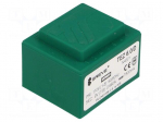 Transformer: encapsulated | 6VA | 110VAC | 9V | Mounting: PCB | IP00