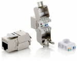 Equip Cat.6A Shielded Keystone Jack Toolfree