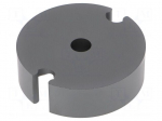Core: ferrite | PS | Mat: N22 | 28g | Body dim: &Oslash;35x10.8mm | &Oslash;out: 29.2mm