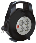 Brennenstuhl Vario Line power extension 15 m 4 AC outlet(s) Black, Grey