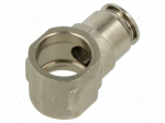 Push-in fitting | BANJO,body | -0.99&divide;20bar | nickel plated brass