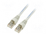Patch cord | F/UTP | Cat 5 | RJ45 plug,both sides | stranded | Cu | 0.5m