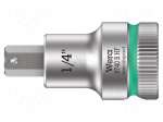 Socket: hex key-bit | inch,Hex Plus | HEX 1/4" | 3/8" | 35mm | Zyklop