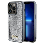 Guess GUHCP14LPSFDGSS Hardcase Sequin Script Metal for iPhone 14 Pro 6.1" / silver