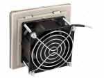 Fan: AC | axial | 230VAC | 80x80x38mm | 25m3/h | 31dBA | IP54