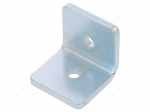 Angle bracket | for profiles | W: 40mm | H: 40mm | L: 40mm | steel