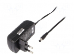 Power supply: switched-mode | volatage source | 9VDC | 2A | 18W | 84.8%