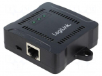 Splitter PoE | 10/100/1000Mbps,half duplex | PoE (PoE) | black