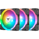 Thermaltake SWAFAN EX14 ARGB Sync PC Cooling Fan TT Premium Edition, Case Fan (black, Pack of 3)