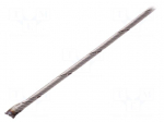 Rope | acid resistant steel A4 | &Oslash;rope: 3mm | L: 50m | 258kg