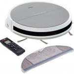 Medion MD18035 E35 SW (white/gray, robot vacuum cleaner with wiping function)