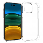 Fusion Anti Shock 1.5 mm Silikona aizsargapvalks Apple iPhone 14 Max | Plus caurspīdīgs