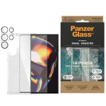 PanzerGlass komplekts 3v1 Sam S23 Ultra S918 cietais futrālis + aizsargstikls + kameras objektīvs 0435+7317