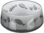 Bļoda dzīvniekiem, plastmasa : Trixie Lovely Cat bowl, plastic, 0.3 l|&oslash; 12 cm