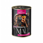 MAU Pate and Fillet Sterilised Goose with rabbit and raspberries - wet cat food - 400g