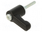Lever | adjustable | Thread len: 50mm | Lever length: 78mm | GN 302.2