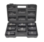 AWTOOLS ZESTAW NASADEK UDAROWYCH 3/4"  8cz./17-38mm/ DŁUGIE BLACK LINE