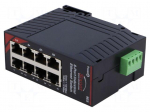 Industrial module: switch Ethernet | Number of ports: 8 | 10&divide;30VDC