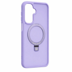 Back panel cover Evelatus Samsung Galaxy A17 4G / A17 5G Shield Case With MagSafe & Stand Matte Ring Lavender Purple