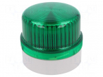 Signaller: lighting | continuous light | green | Series: WLG | IP65