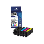 Freecolor tintimahuti Canon PGI-580XXL Black+CLI-581XXL BK/C/M/Y taaskasutatud