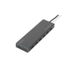 USB 3.0 SuperSpeed 7-pordiline aktiivne USB-jaotur, alumiinium