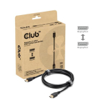 Club3D DP-kaabel 2.1 DP54 sertifitseeritud 3m 8K120Hz St/St jaem&uuml;&uuml;k