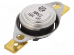 Sensor: thermostat | Output conf: SPST-NC | 180&deg;C | 16A | 250VAC | &plusmn;5&deg;C