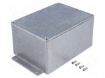 Enclosure: multipurpose | X: 100mm | Y: 140mm | Z: 75mm | aluminium | IP66