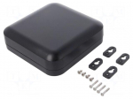 Enclosure: multipurpose | X: 160mm | Y: 160mm | Z: 45mm | polycarbonate