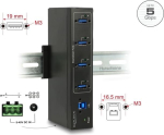 USB-jaotur Delock 4x USB-A 3.0 (63309)