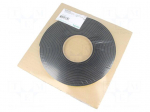 Gasket | rubber | W: 9mm | L: 7m | Spacial SFX,for enclosures | glued