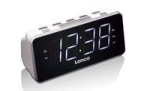 Another product iLike  Jaunums! Lenco radio pulkstenis  ar lielu displeju  balts CR-18 White