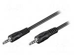 Cable | Jack 3.5mm plug,both sides | 10m