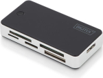 DIGITUS USB3.0 v&auml;liskaardi lugeja, must-h&otilde;bedane