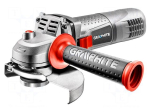 Angle grinder | electric | 750W | 230VAC | Features: ergonomic handle