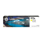Tindi kassett HP F6T83AE nr 973X (yellow)