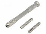 Drill holder | 0.1&divide;3.2mm | to drilling by hand
