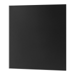 T&ouml;&ouml;riistad ja m&otilde;&otilde;teseadmed // Uued tooted t&ouml;&ouml;riistade, tarvikute kategoorias // Panel szklany do wentylatora FLAT MINI, czarny mat