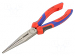 Pliers | ergonomic two-component handles,polished head | 200mm