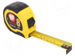 Measuring tape | L: 8m | Width: 30mm | Enclos.mat: ABS,elastolan