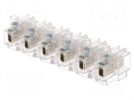 Terminal block | ways: 6 | 0.75&divide;4mm2 | screw terminal | 400V | 16A