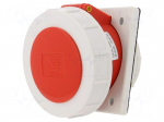 Connector: AC supply 3-phase | socket | female | 32A | 400VAC | IP67