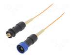 Connector: fiber optic | patchcord | PIN: 1 | bayonet | Buccaneer 4000
